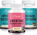 Glutationa lipossómica 2 Embalagem e Creatina Mono- hidratada 1 Embalagem