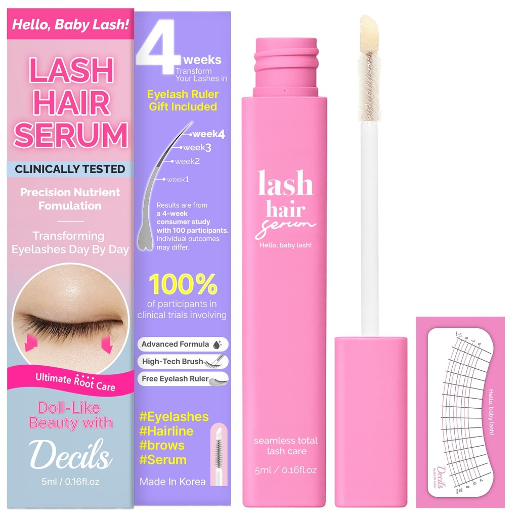 Coreano Lash Serum - Crescer Cílios Sobrancelha Crescimento Suero Crecimiento Suero De Pestañas