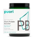 Puori Vegan Protein Enhancer Powder - 25 Servings - Proteína de ervilha sabor neutro com cálcio de algas para aminoácidos essenciais - livre de leite, vegetariano, não OGM