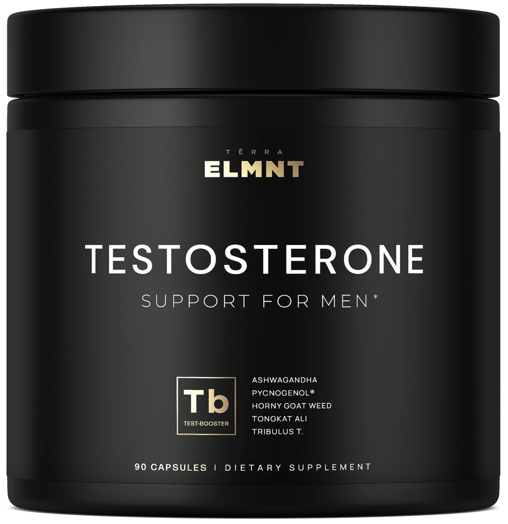 21,800mg Testosterona Booster para homens 8X Força w. Ashwagandha, Tongkat Ali, Pycnogenol, Tribulus - Total T Testosterona Suplemento para homens masculino reforço teste Libido + Muscle Builder Pills