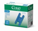 Curad Knuckle, bandagem detectável azul tecido, 100-conta