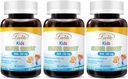 Lovita Kids Super Smart DHA, 150mg DHA e 30mg EPA de Ómega 3 ácidos gordos, Suporta saúde cerebral, sabor limão natural, 30 mastigáveis Softgels (Pack of 3)