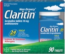 Claritin Interior & Exterior Alergia Alívio, 90-Tablets