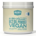 BUBS Naturals MCT Oil Powder - Premium MCT Oil & Keto Cafe Creamer - Vegan & Paleo Friendly - gorduras de coco saudável + baixo carboidrato - fonte de energia livre de leite para batidos, smoothies & cozimento (10.6 onças)