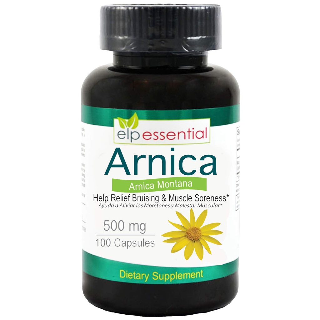 ELP ESSENCIAL Arnica Montana Cápsulas 100 Cápsulas