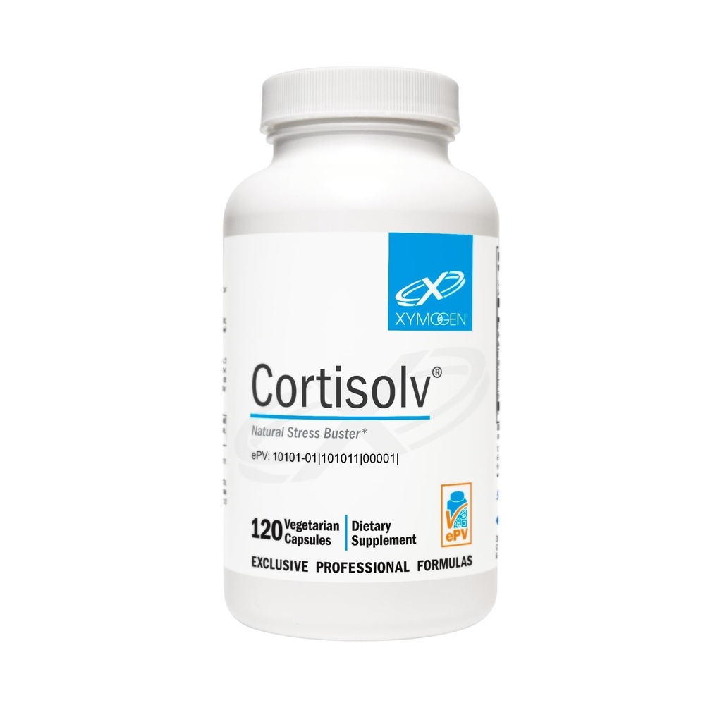 XYMOGEN Cortisol Suplemento - Suplemento Ashwagandha com L Theanina para apoiar níveis saudáveis de cortisol, energia, relaxamento e clareza mental (120 cápsulas)