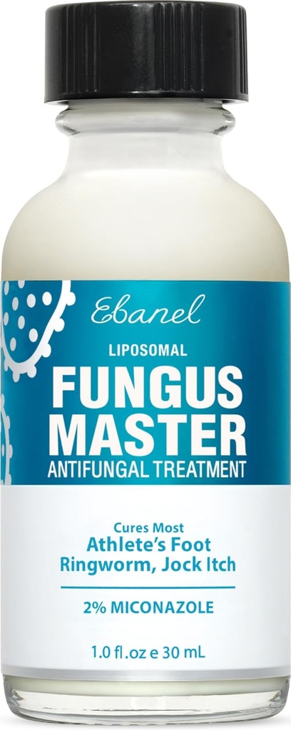 Ebanel Atletas Tratamento do Pé Força Extra, Creme Antifúngico para Fungos do Pé, com Miconazol, Ácido Undecilênico & Óleo de Árvore de Chá, rápido alívio do prurido, trata infecção fúngica levando a fungos do pé