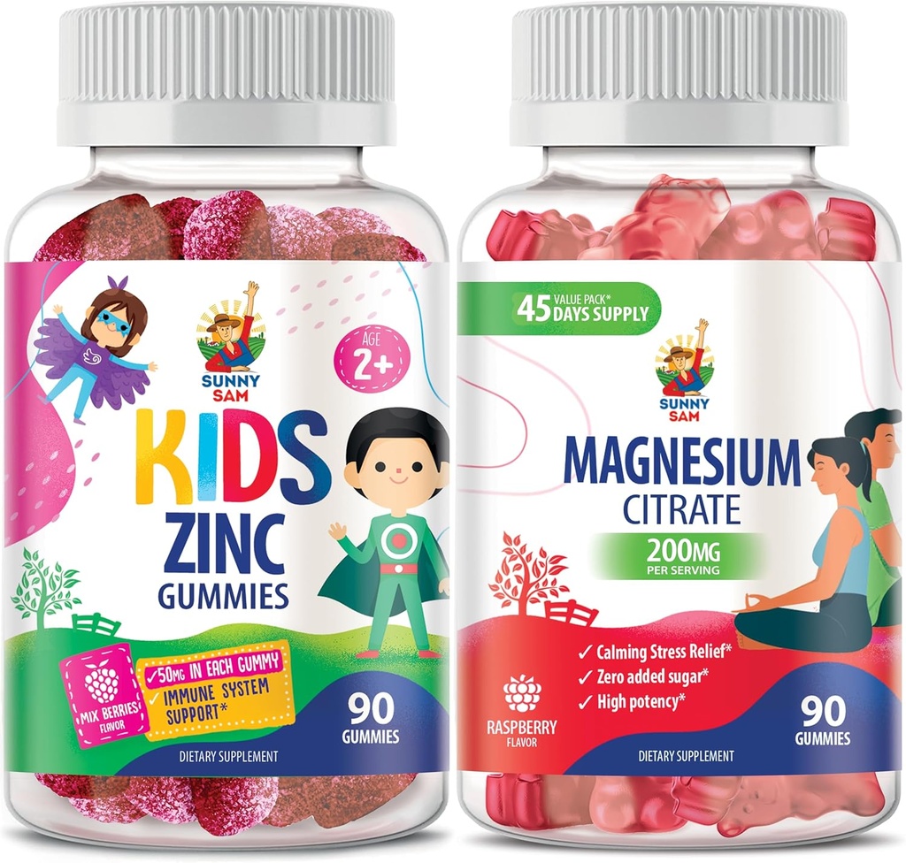 Pastilhas de magnésio para adultos e chicletes de zinco para crianças e adultos. 200mg - Calm Magnesium Chews - Magnesium Citrato Chewable Supplement for Mood & Muscle Support. Gummy mastigável de zinco para suporte imunológico -
