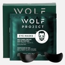 Wolf Project Under Eye Patches (5 pares) para círculos escuros, olhos Puffy e rugas - com cafeína, vitamina C e peptídeos. Sob máscaras de olhos reduzir os olhos cansados e sob sacos de olhos