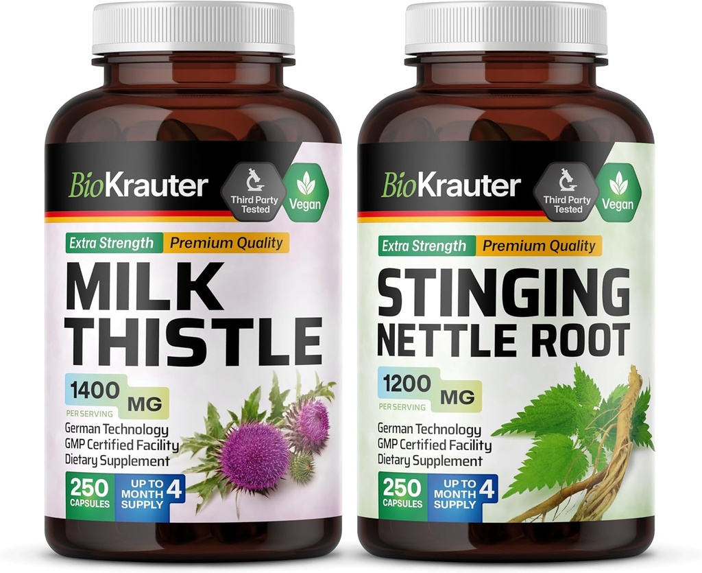 BIO KRAUTER Milk Thistle 250 Cápsulas e Cápsulas