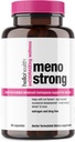 Suplementos de menopausa para mulheres – Meno Perimenopausa forte Suplemento de suores noturnos alívio, falta de sono, balanço de hormônios naturais, estresse, alívio de menopausa de flashes quentes - 60 Cápsulas