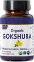 Gokshura 120 Comprimidos □ Tribulus Terrestris (Gokshura) □ USDA Orgânico Certified□ Suporta Imunidade e Força