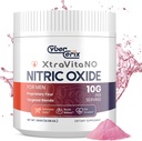 Suplemento de óxido nítrico para homens - Força extra de óxido nitroso em pó para coração, circulação, fluxo de sangue, energia, resistência - 10g por serviço, 30 Servings