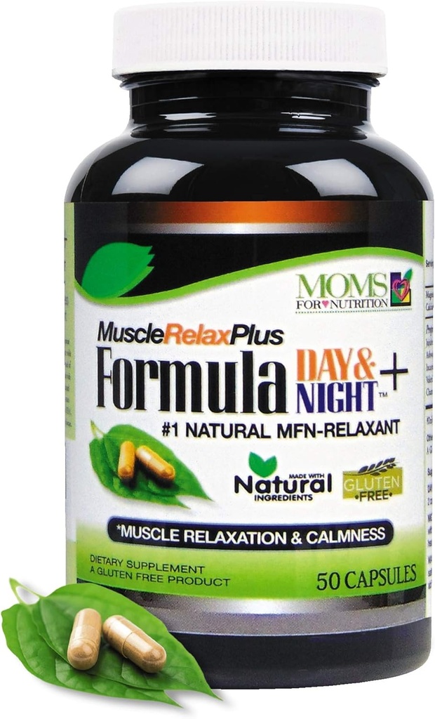 All Natural Muscle Relax Formula Plus - 50 Cápsulas - Relaxante Natural durante o dia/noite