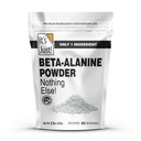 É justo! - Beta-Alanina em pó, Suplemento pré-trabalho, 250g em massa, sem sabor, 3000mg por serviço (250g / 83 Servings)
