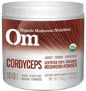 Om Orgânico Mushroom Superfood Pó, Cordyceps, 100 Servings, Energia e Endurance Supplement, 7.05 Ounce (Pacote de 1)