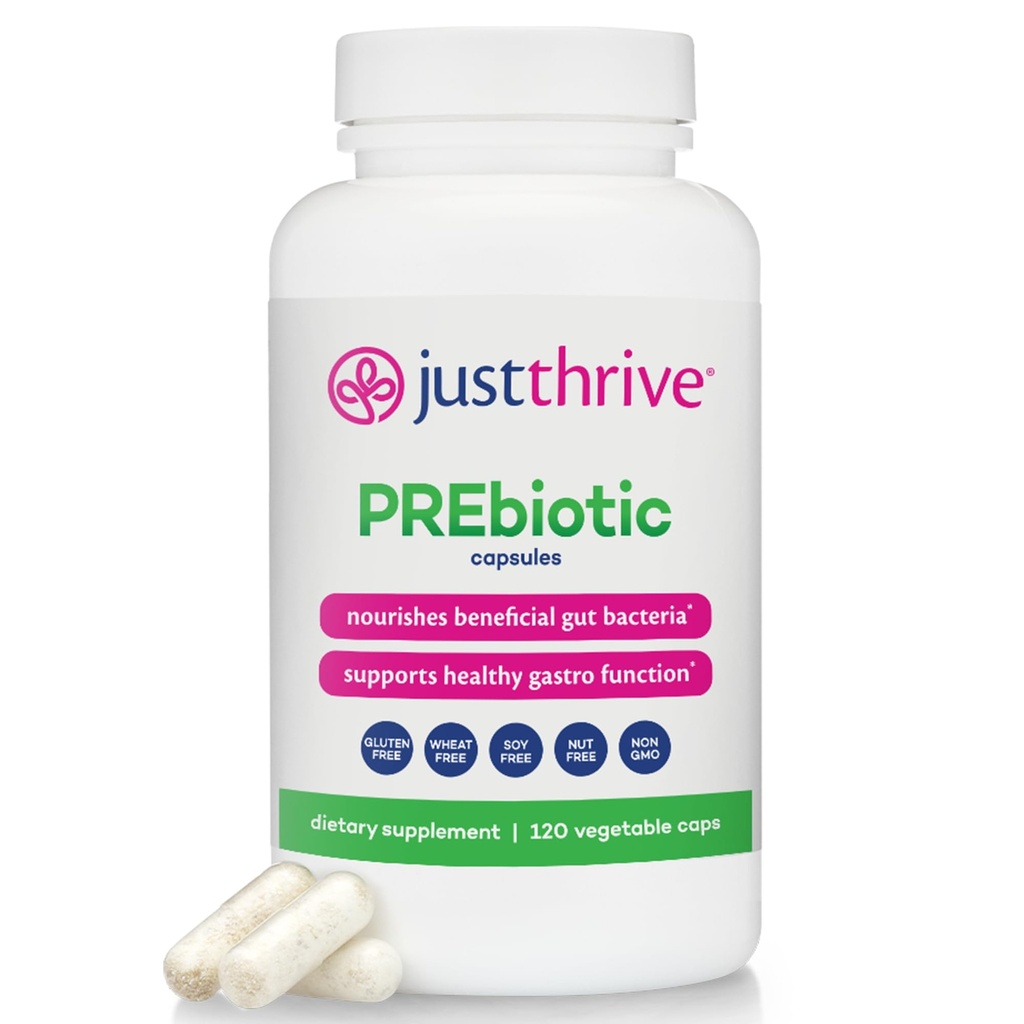 Apenas Streve PREbiótico Cápsulas - Mistura Prebiótica para Gut Health e Imune Support, 120 Caps