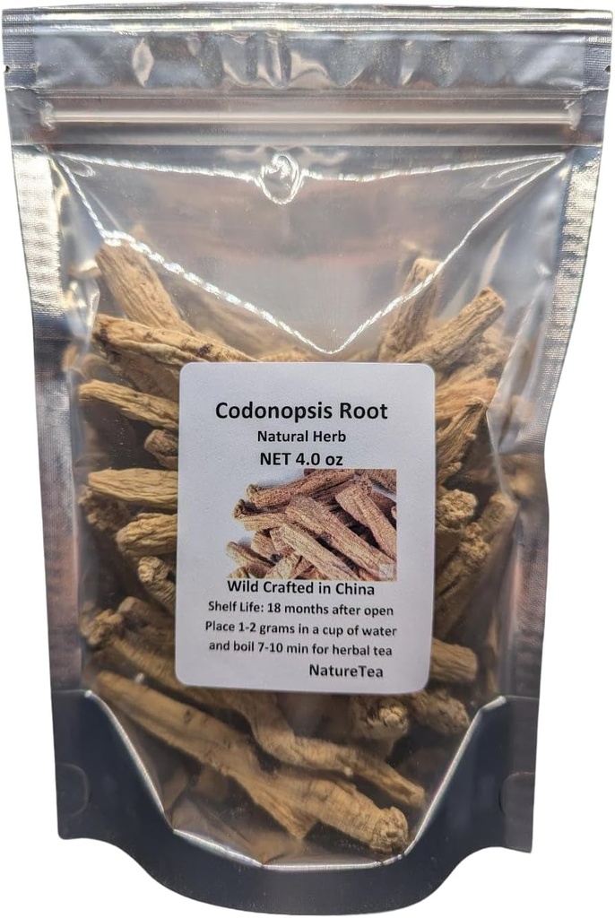 Codonopsis Root - Dang Shen Radix Secado Codonopsis 100% da Natureza (2 onças)