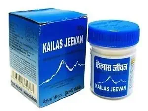 Pacote de 3 Kailas Jeevan Jar 30 Gram Pack - Herbal Creme Ayurvédico Multiuso Anti-séptico