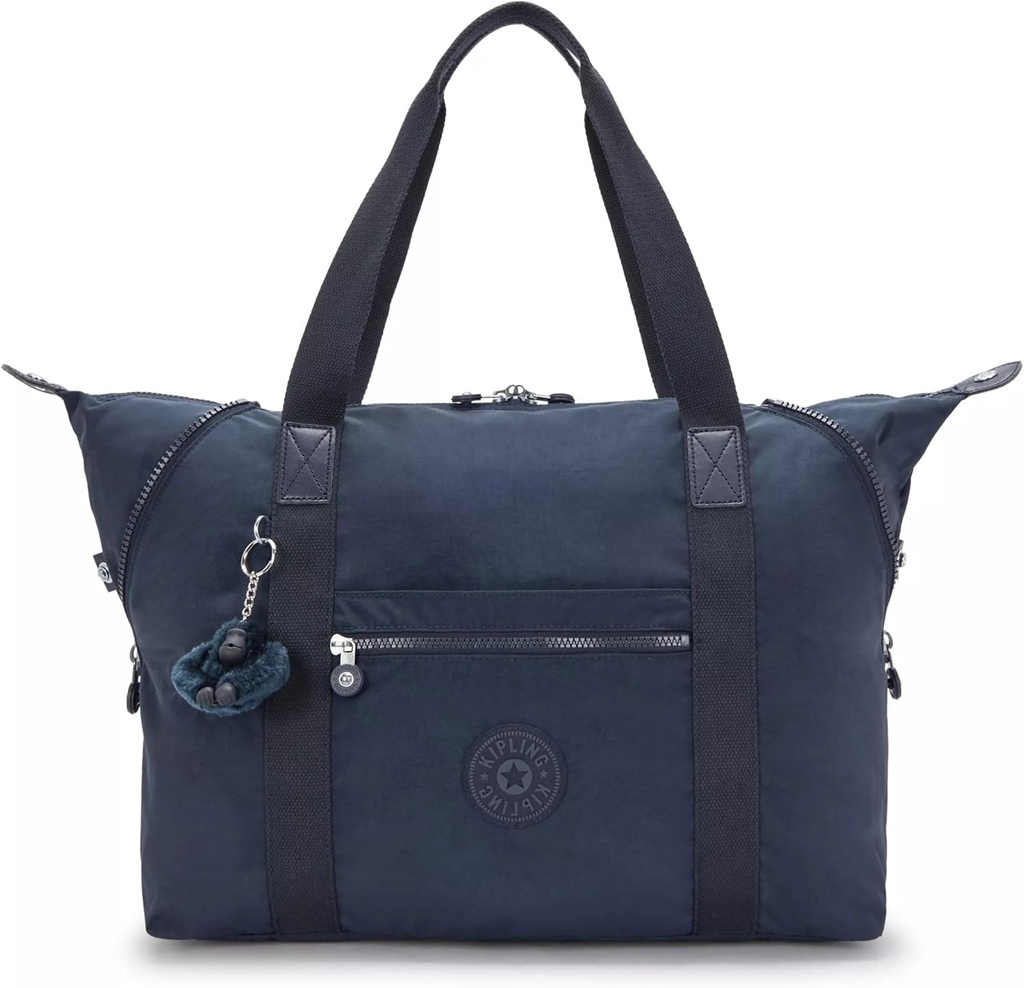 Kipling arte feminina saco médio Tote, leve grande Weekender, bolsa de viagem