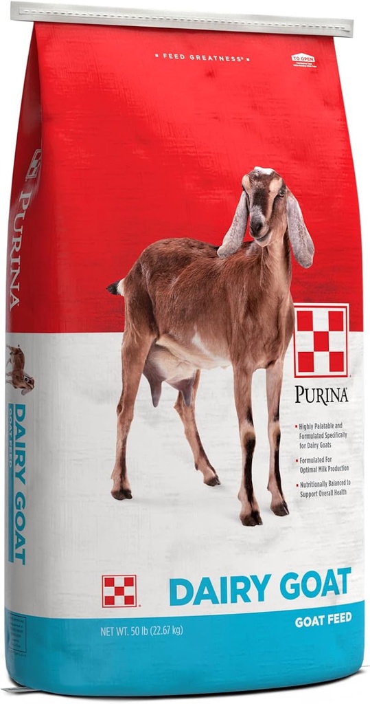 Purina Nutrição animal Dairy Goat Parlor 16% 50lb