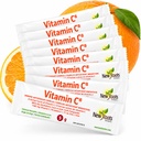 Vitamina C8 Powder Imune Support (30 saquetas) Deliciosa bebida com 8 diferentes formas de vitamina C, eletrólitos, bioflavonóides e chá verde para máxima absorção e defesa antioxidante