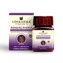UPAKARMA Ashwagandha Fonte de 60 dias (Pure Extract Based 1000 mg por serviço) Testei laboratório, P&D Backed, 120 cápsulas Vegan, Suplementos para alívio de estresse e suporte energético