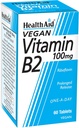 Ajuda à saúde Vitamina B2 (Riboflavina) 100mg - Libertação prolongada 60 comprimidos