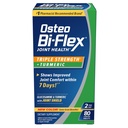 Osteo Bi-Flex Glucosamina Triple Strength Plus Suplemento Cúrmico com Curcumina para Apoio Conjunto e Gama de Movimento, Fornecimento de 40 dias, 80 comprimidos revestidos, Suplementos Nutricionais em Saúde Conjunta
