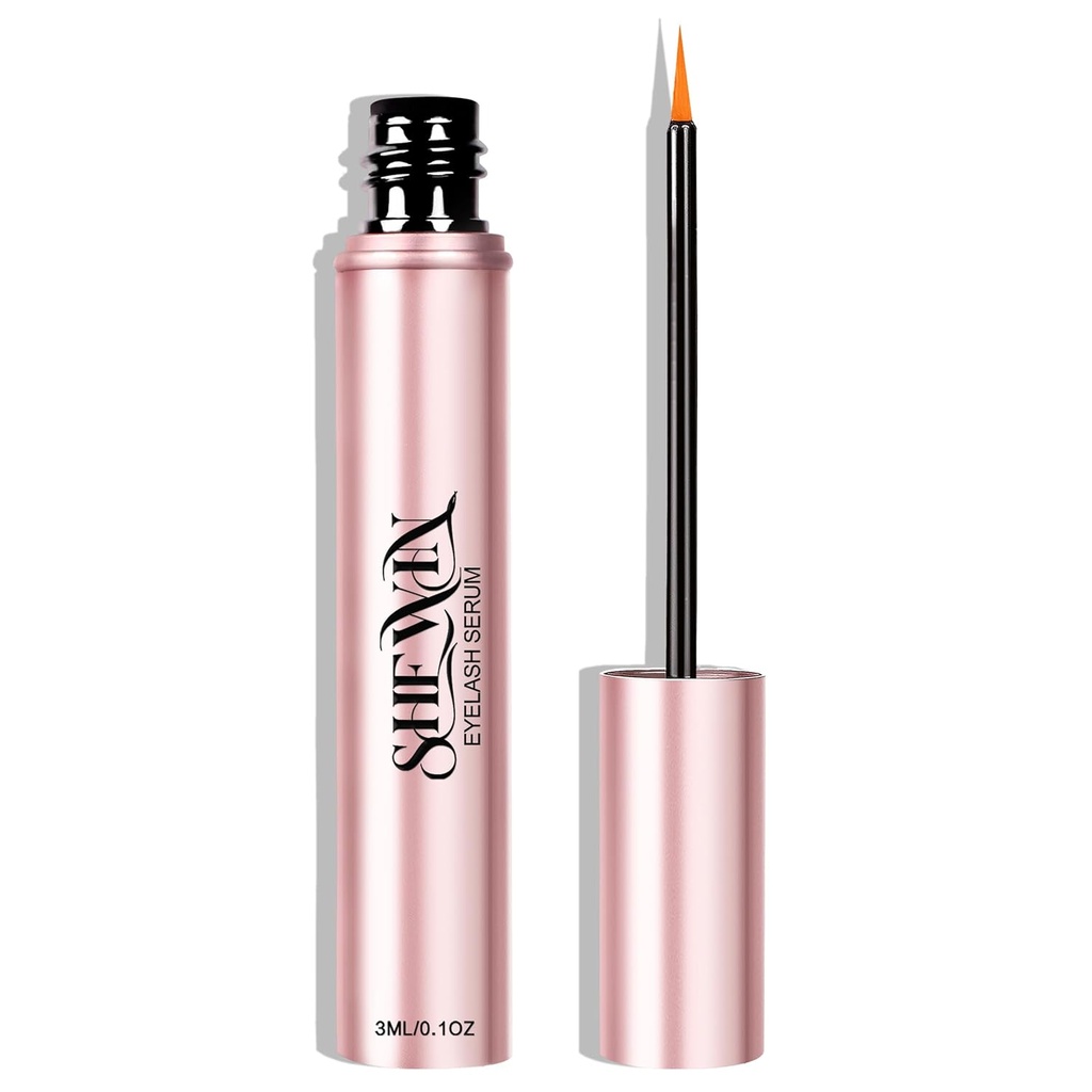 Biotina rápida de crescimento de cílios - Sobrancelhas Melhorando Vitaminas, Peptídeos, Lash de Aminoácidos para Mais Espessos, Cílios Longos Sobrancelhas (Formuladas sem Irritações, 3ML)