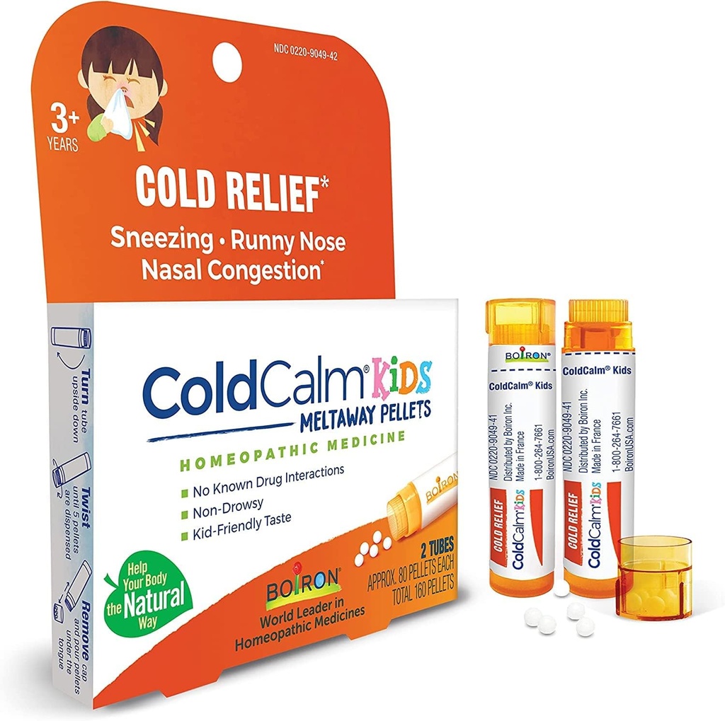 Boiron Coldcalm crianças Pellets