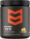 MTN OPS Yeti Bebida energética pré-treino em pó com Creatina, 200mg de cafeína e BCAAs com Beta Alanine, 30-Serving Tub, Citrus Bliss