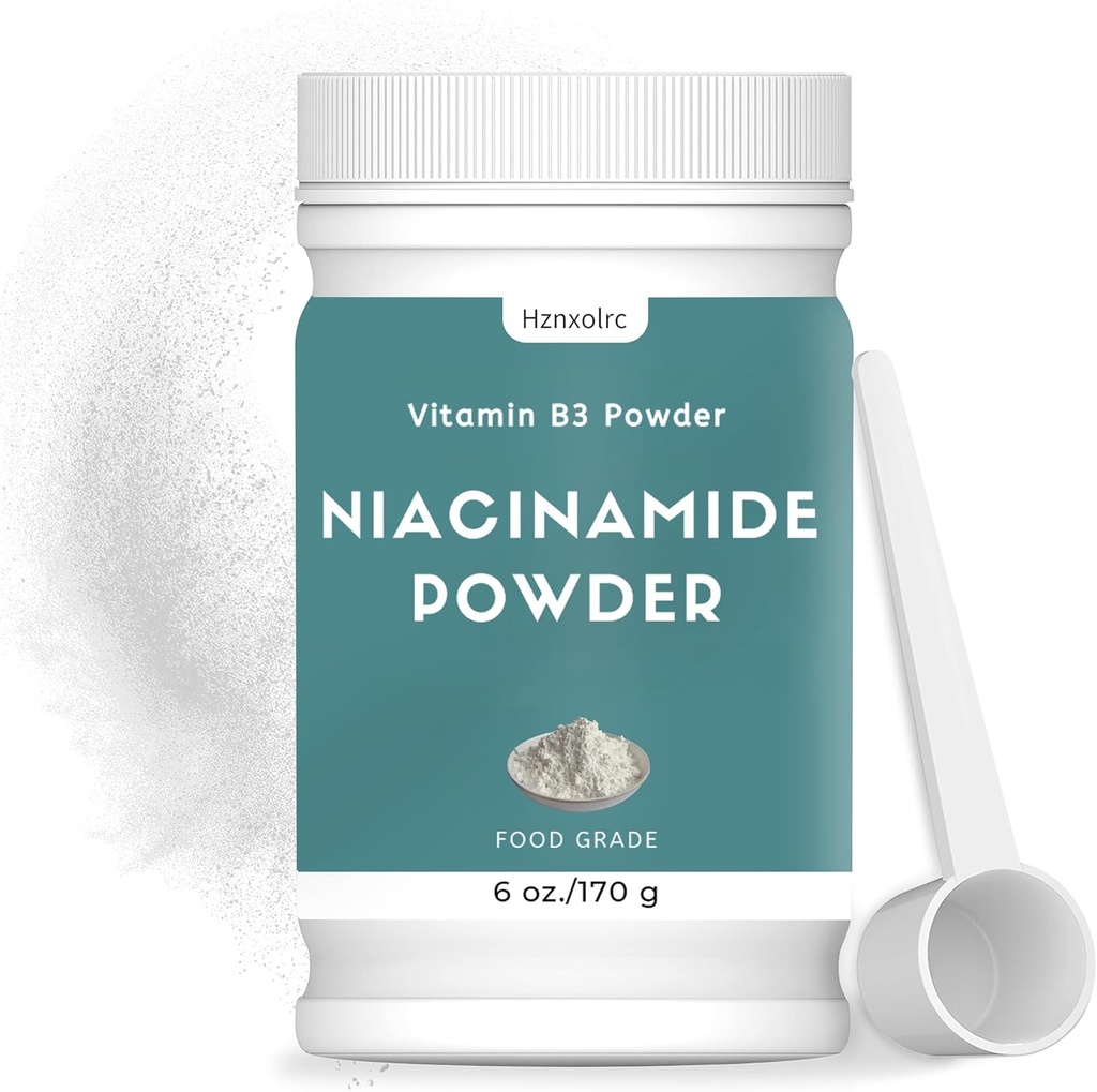 6 oz Niacinamida Pó, 100% Pure Niacin Pó, Adicionar a Agitar, Sucos e Smoothies para a Saúde Optimal
