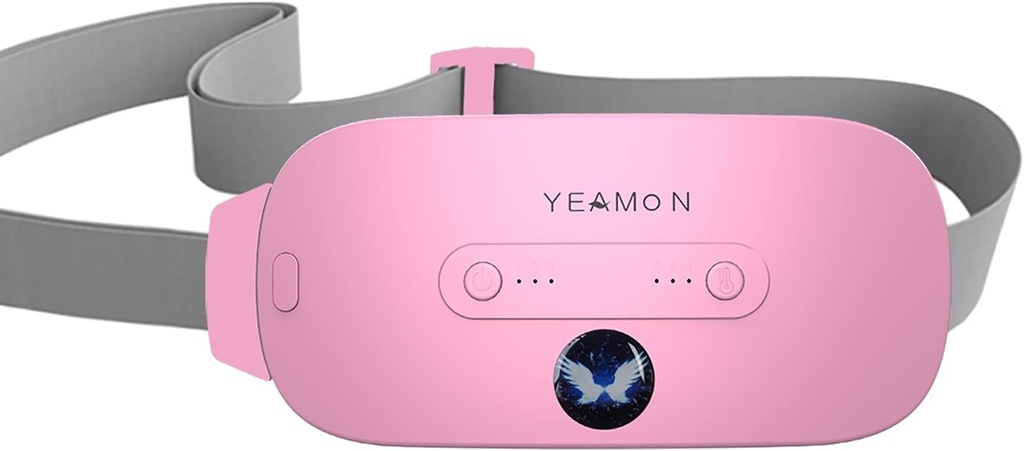 Almofada de aquecimento portátil sem fio, dispositivo elétrico cinto da cintura, almofada de aquecimento rápido com 3 níveis de calor e 3 modos de massagem, Back or Belly Heating Pad, presentes para ela, mulheres e menina