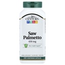 Serra do século 21 Palmetto, 450 mg, 200 Cápsulas Vegetarianas