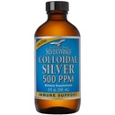 Caminho natural Asas de prata Coloidal Silver 500ppm (2.500mcg) Suplemento de suporte imunológico 8 fl. oz.