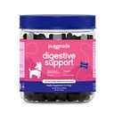 PupGrade Suporte Digestivo Mastiga para cães - Prebiótico e Probiótico Suplemento com Mistura de Enzimas - Estômago irritado, Diarréia, Bowel, e Imune Suporte - abóbora, mirtilo, óleo mineral - 60 mastigação macia