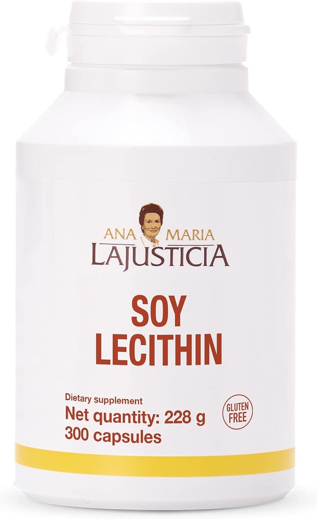 ANA MARIA LAJUSTICIA, Soy Lecitina 300 cápsulas