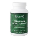 BrainMD Dr Amen Serotonin Suporte ao humor - 120 Cápsulas - Suporta Equilíbrio de Serotonina Saudável - Sem Glúten - 30 Servões