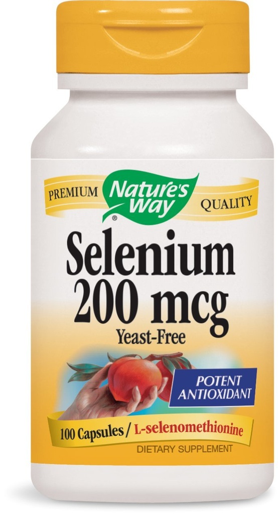 Selénio 200mcg 100 Cápsulas (embalagem de 2)