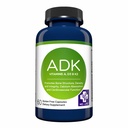 MD.LIFE ADK Suplemento Vitamina – Vitamina D3 K2 e um complexo – 60 cápsulas – Vitamina ADK de alta potência para suporte de saúde óssea e cardíaca
