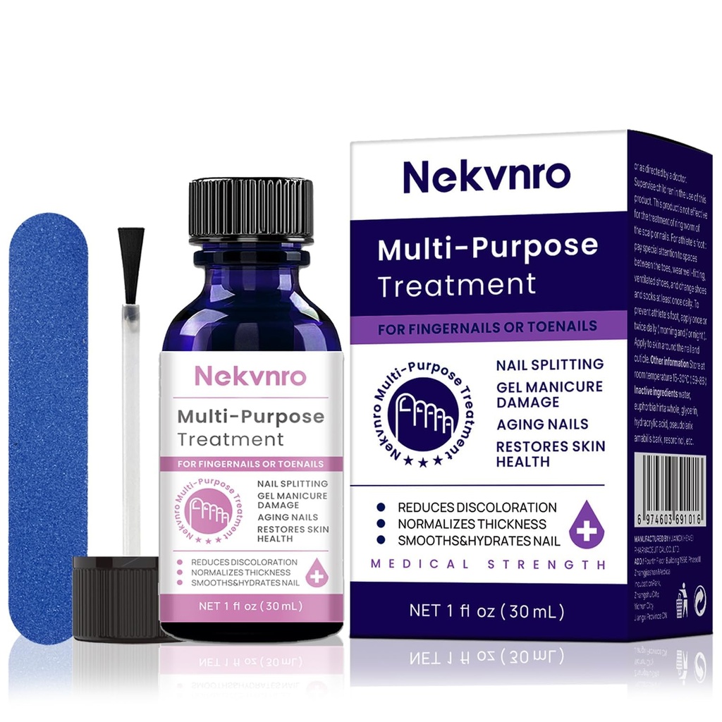 Tratamento de Fungos de unhas de força extra - Solução eficaz de Fungos de unhas para resultados rápidos - Fórmula avançada para unhas e unhas saudáveis.