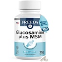 FREEDA Glucosamina HSH – Vegan Joint Flexibility & Mobility Supplement – Vegetarian Glucosamina Sem Shellfish – Suporta a função conjunta – Terceira parte testado – (250 Cápsulas)