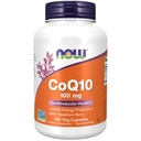 NOW Coq10 100 mg 180 Veg Cápsulas