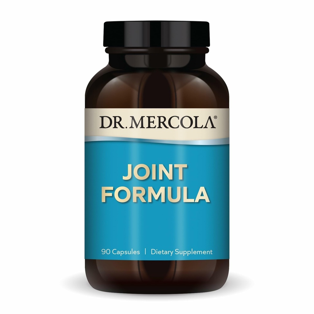 Fórmula Conjunta Dr. Mercola - Suporta Confort & Mobilidade Conjunta - da Membrana Natural de Casca de Ovo - Não-GMO & Gluten-Free - 90 Cápsulas (90 Servimentos)