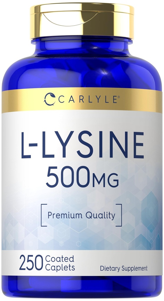 Carlyle L-Lysine 500 mg Cápsulas de Caplet 250