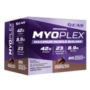 Ciências Experimentais e Aplicadas EAS Original Myoplex Máximo Muscle Builder □ Replacement Protein Drink Mix □ Qualidade Mistura de Proteínas □ 42g Protein 20 Packets Individual (Double Rich Chocolate)