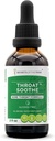 Garganta Soothe Alcohol-free Extract, Drops de ervas de alta potência, Tintura Feito de Tintura, Alcaçuz, Elm escorregadio, Marshmallow, Sage, Echinacea, Elderberry. Garganta ferida Fórmula 2 onças