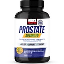 FORCE FACTOR Prostate Advanced, Suplemento de Saúde para Homens para Reduzir Viagens de Banheiro à Noite, Vísgar & Alívio Urinário, com Serra Palmetto, Beta-Sitosterol, 180 Comprimidos (1-Pack)