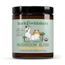 Dr. Mercola Bark & Whiskers mistura de cogumelos fermentados orgânicos - Cat & Dog Supplement - Suporta Saúde Digestiva e Imune - Livre de aditivos, enchimento e glúten - 2.11 oz. (60 Scoops)